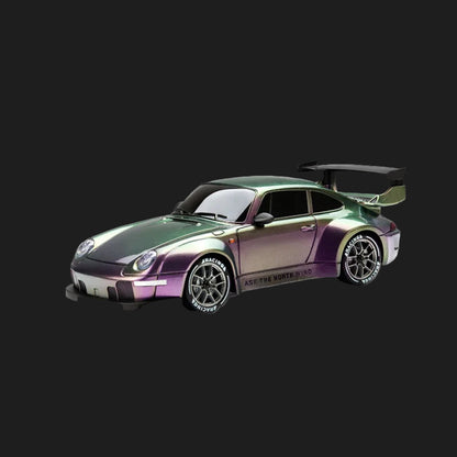 Gradient Purple 1:24 High-Speed Waterproof RC Drift Car – 2.4GHz Proportional Racing Toy